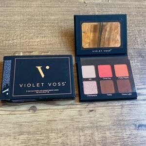 NEW Violet Voss 6 Color Eye Shadow and Pressed Pigment Palette